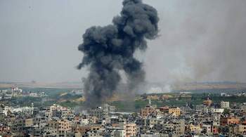 В секторе Газа израильские самолеты разрушили 13-этажный дом