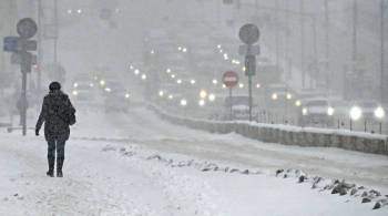 Москвичей предупредили о сильном снегопаде и гололедице