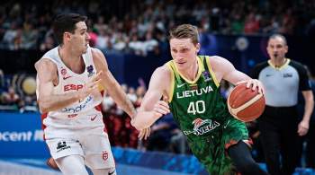 Сборная Испании по баскетболу победила Литву в 1/8 финала чемпионата Европы