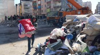 ВОЗ: выживших при землетрясении Турции может ждать  вторичная катастрофа 
