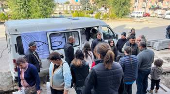 В Ширакской области в Армении Русский дом помог переселенцам из Карабаха 