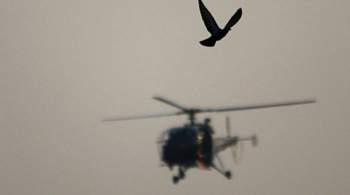 В Индии разбился военный вертолет