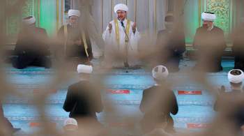 Молитва на Курбан-байрам в Московской соборной мечети прошла без прихожан