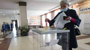 Губернатор Алтайского края проголосовал на выборах в Госдуму