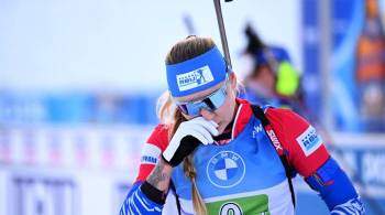 Буртасова выиграла серебро в спринте на этапе Кубка IBU в Словакии