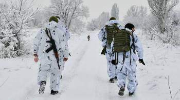 Украинские военные провели учения со стрельбой в Донбассе
