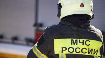 Административное здание загорелось в подмосковном Пушкино 