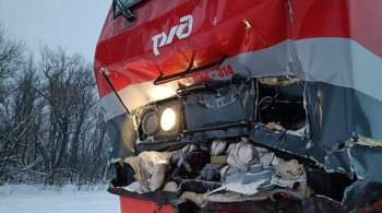 В Ульяновской области поезд столкнулся с тепловозом, есть пострадавшие 