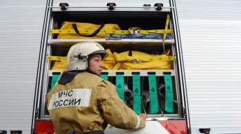 Пожар в здании с рестораном на юге Москвы локализовали