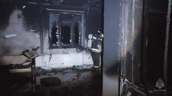 При пожаре в Башкирии спасли 23 постояльца психоневрологической клиники 