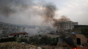 Три палестинца погибли в результате авиаудара в городе Дженин 
