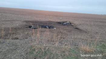 Премьер Молдавии заявил, что обломки упавшего на границе БПЛА не опасны 