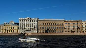 В Петербурге столкнулись два судна