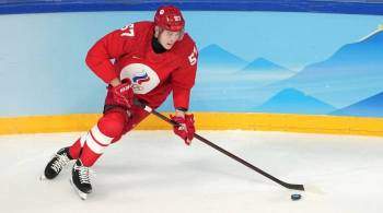 Российские хоккеисты провели тренировку в полном составе перед финалом Игр
