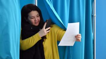 В России открыли участки для голосования на выборах в Казахстане