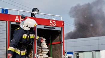 В Петербурге из-за пожара в жилом доме госпитализировали четырех человек