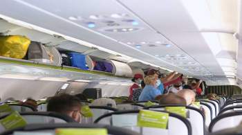 Авиакомпания объяснила жару в самолете, где пассажир открыл дверь