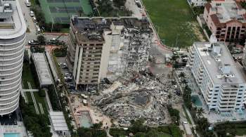 В США подали первый иск из-за обрушения дома в Майами