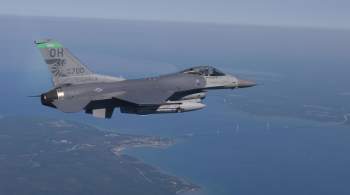 В Южной Корее разбился американский истребитель F-16 