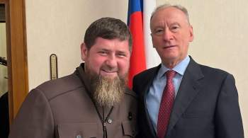 Кадыров встретился с Патрушевым в Москве 