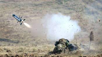 Украинские военные впервые провели стрельбы из Javelin в Донбассе