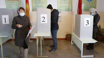 Явка на парламентских выборах в Киргизии составила более 34%