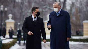 Зеленский поблагодарил Эрдогана за запрет прохода кораблей РФ в Черном море