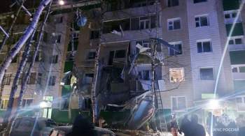 Обрушенный из-за взрыва газа дом в Югре снесут, жильцов переселят