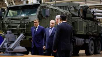 Путин ознакомился с работой завода  Щегловский вал 