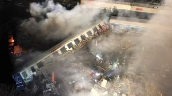 Число жертв столкновения поездов в Греции выросло до 26 человек