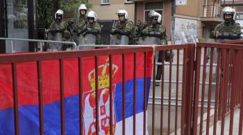  Знак сопротивления НАТО : в Косово появились надписи с буквой Z