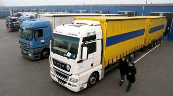 Польша предложила запретить грузовикам проезд в Белоруссию и Россию