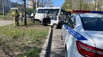 В ДТП с микроавтобусом в Пензе пострадали семь человек