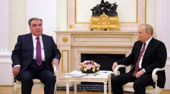 Путин прибыл в Душанбе на встречу с Рахмоном