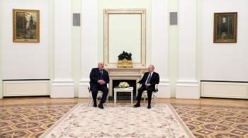 Лукашенко пообещал, что вечерние переговоры с Путиным не будут долгими