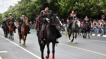 В Ростовской области стартовал казачий конный переход ко Дню Победы