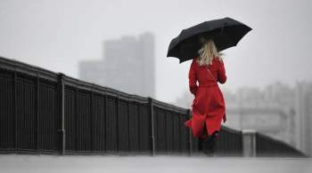 Москвичей в понедельник ожидают кратковременные дожди