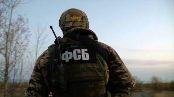 ФСБ показала кадры с уничтоженным украинским снарядом погранпунктом