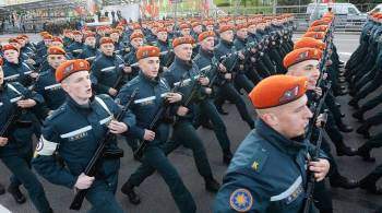 В Белоруссии предложили частично вооружить сотрудников МЧС