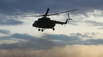 Появились первые кадры с места жесткой посадки вертолета в Забайкалье