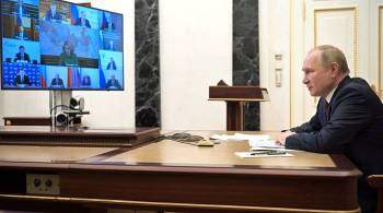 Путин обсудит с правительством ситуацию с COVID-19 на следующей неделе