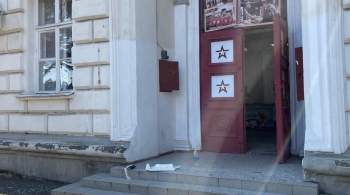 В Крыму назвали удар беспилотника по штабу ЧФ в Севастополе терроризмом