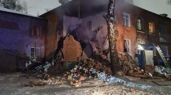 В Рязани взрыв газа в жилом доме привел к обрушению перекрытий