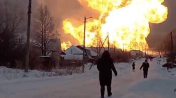 Высота факела на экспортном газопроводе в Чувашии достигала 30 метров
