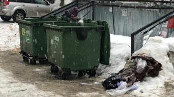 В Москве около мусорного контейнера нашли тело младенца