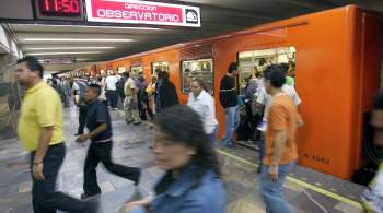 Число пострадавших в аварии в метро Мехико достигло 23