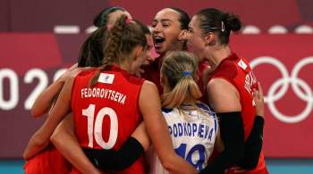 Женская сборная России по волейболу занимает восьмое место в рейтинге FIVB