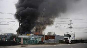 Экологи оценили загрязнение воздуха в районе крупного пожара в Новой Москве