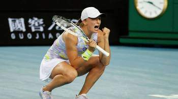 Швентек вышла в полуфинал Australian Open