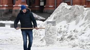 Москвичей предупредили о сильном снегопаде в конце следующей недели